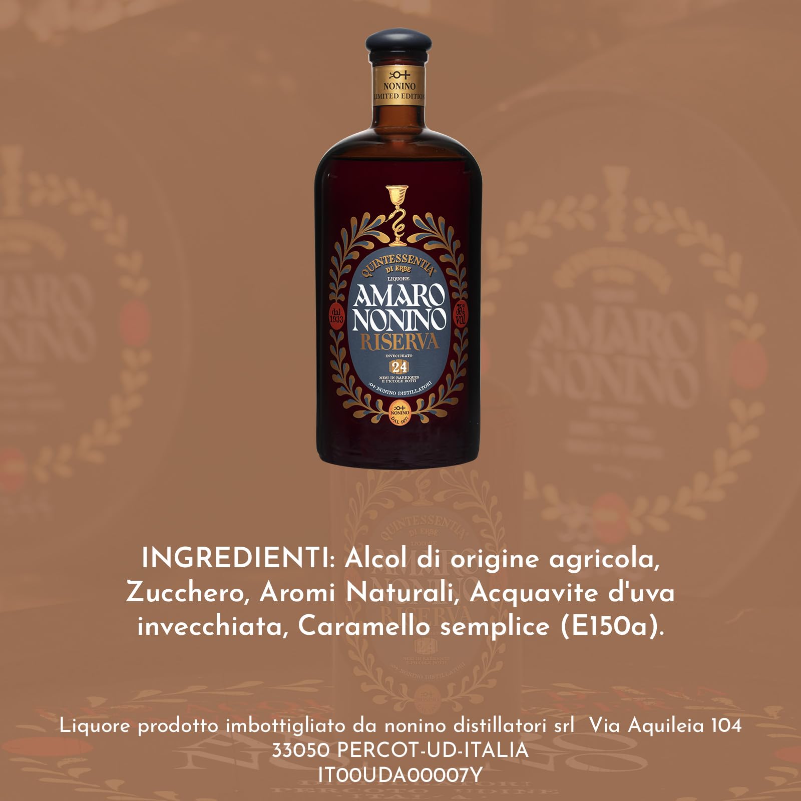 nonino-amaro-quintessentia-riserva-24-mesi-liquore-amaro-italiano-700-ml-35-vol- image 4