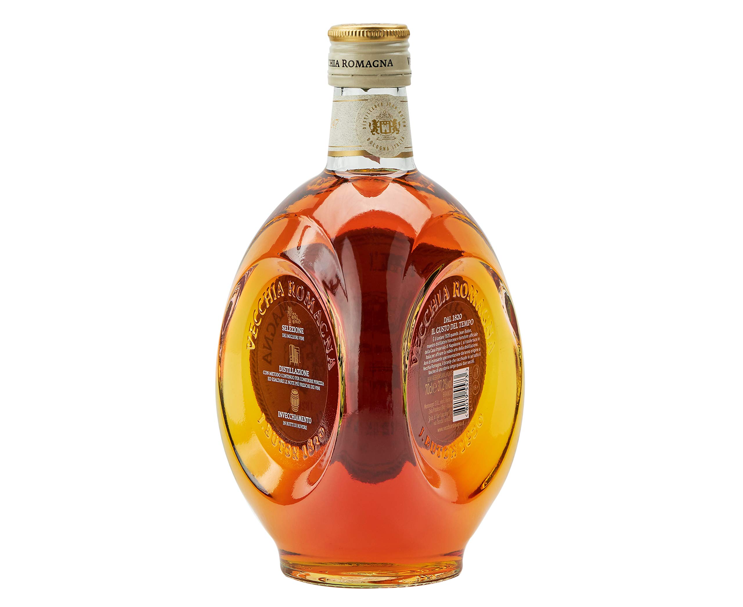 vecchia-romagna-classica-brandy-italiano-70-cl-37-2-vol image 2