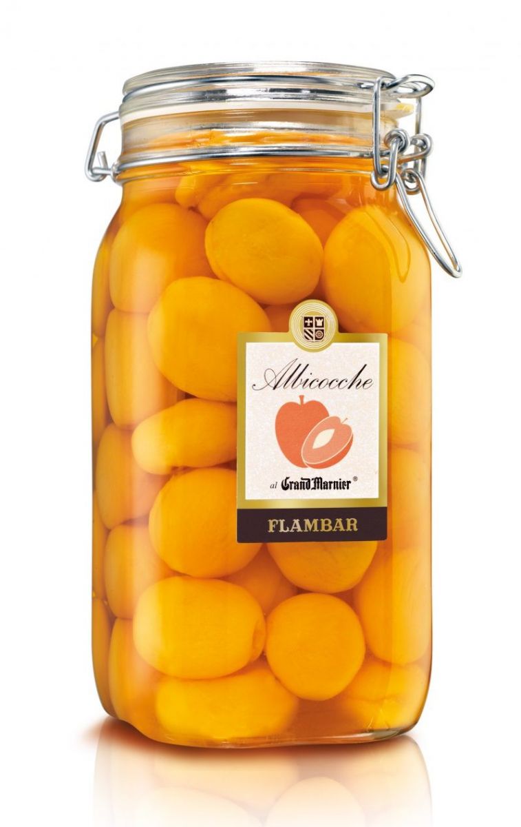 flambar-mescita-albicocche-con-vodka-frutta-al-liquore-da-pasticceria image 2