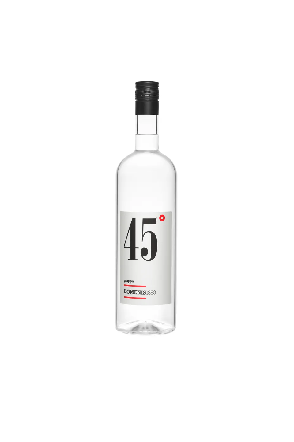 domenis1898-tradizione-45-grappa-classica-da-vinacce-bianche-e-nere image 1