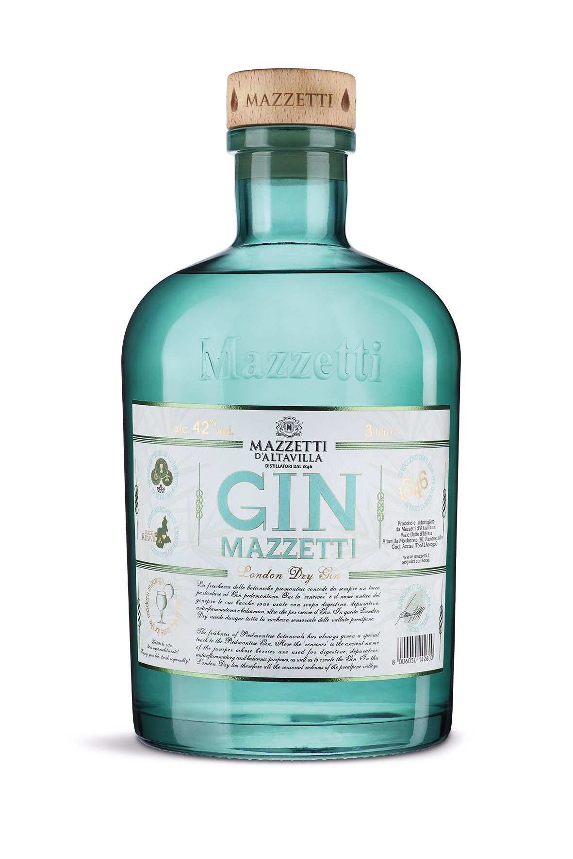 mazzetti-d-altavilla-jeroboam-3l-gin-mazzetti-in-cassetta-con-pipetta-extra-larg image 1