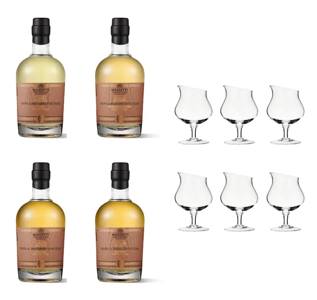 mazzetti-d-altavilla-set-esperienza-barrel-3-grappe-special-cask-finish-da-50-cl image 1