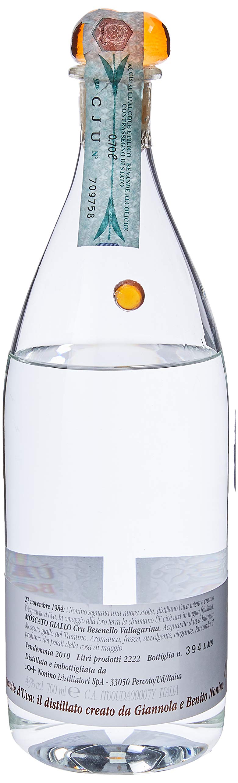 nonino-e-cru-monovitigno-moscato-giallo-43-acquavite-d-uva-700-ml image 3