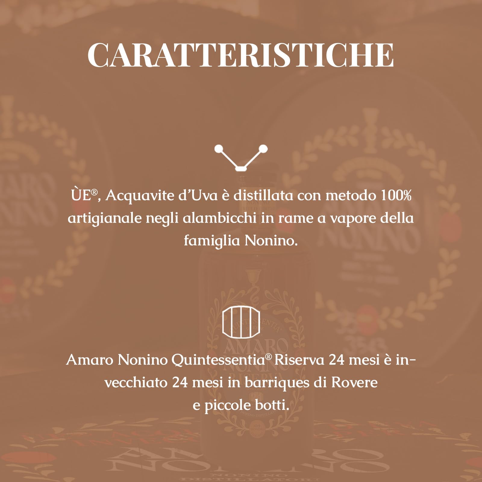 nonino-amaro-quintessentia-riserva-24-mesi-liquore-amaro-italiano-700-ml-35-vol- image 2