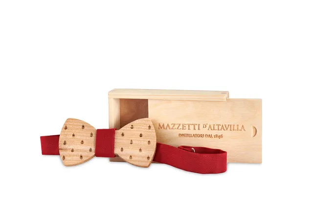 mazzetti-d-altavilla-papillon-in-legno-accessorio-green-riutilizzabile image 1