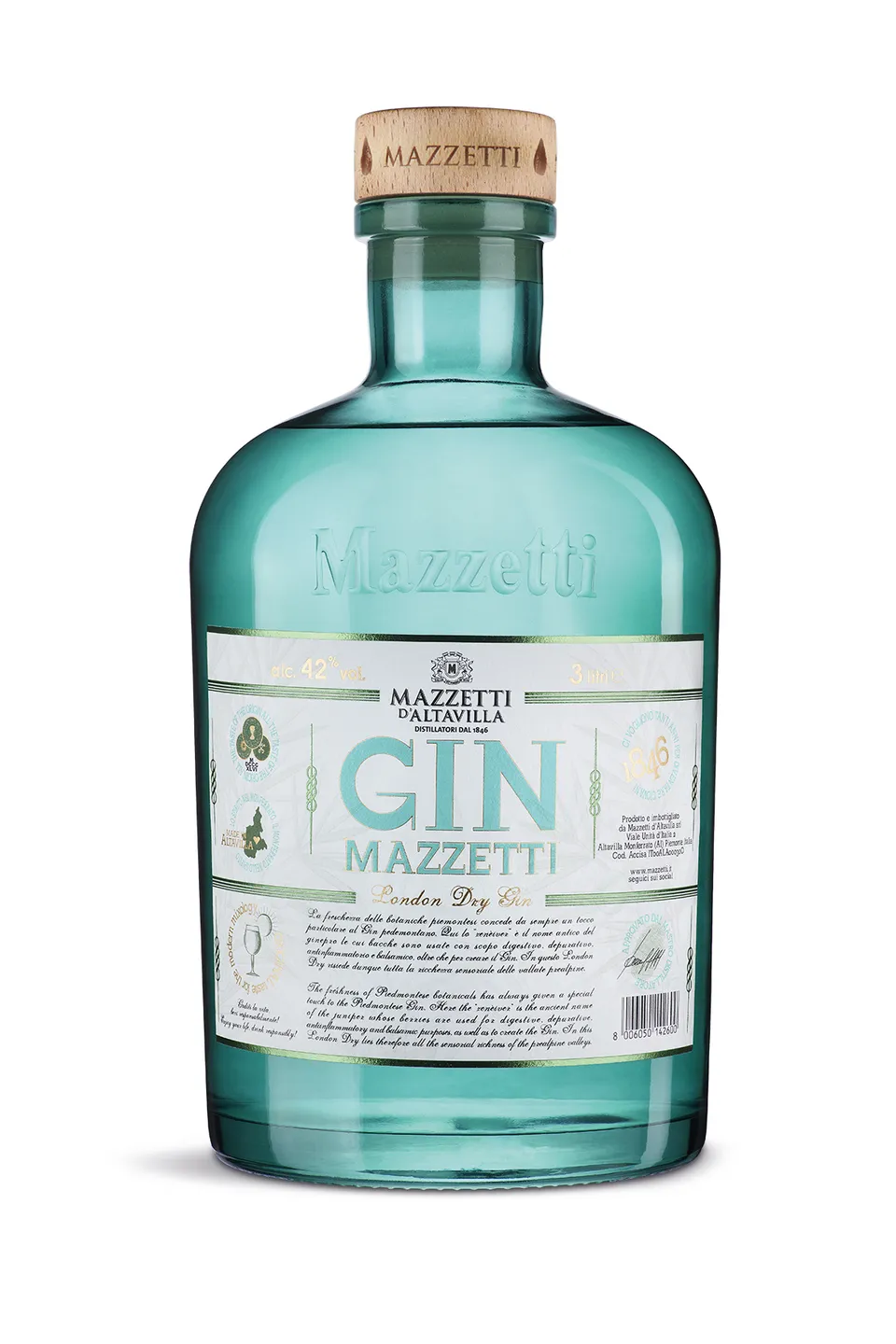 mazzetti-d-altavilla-jeroboam-3l-gin-mazzetti-in-cassetta-con-pipetta-extra-larg image 1