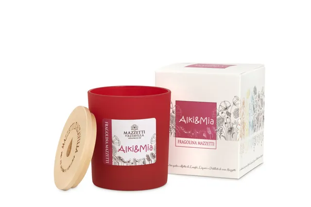 mazzetti-d-altavilla-candela-profumata-fragolina-in-astuccio-140-g image 1