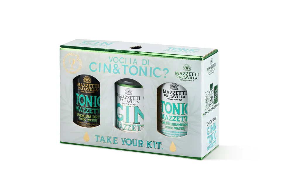 mazzetti-d-altavilla-kit-baby-gin-tonic-gin-10-cl-42-2-toniche-15-cl image 1