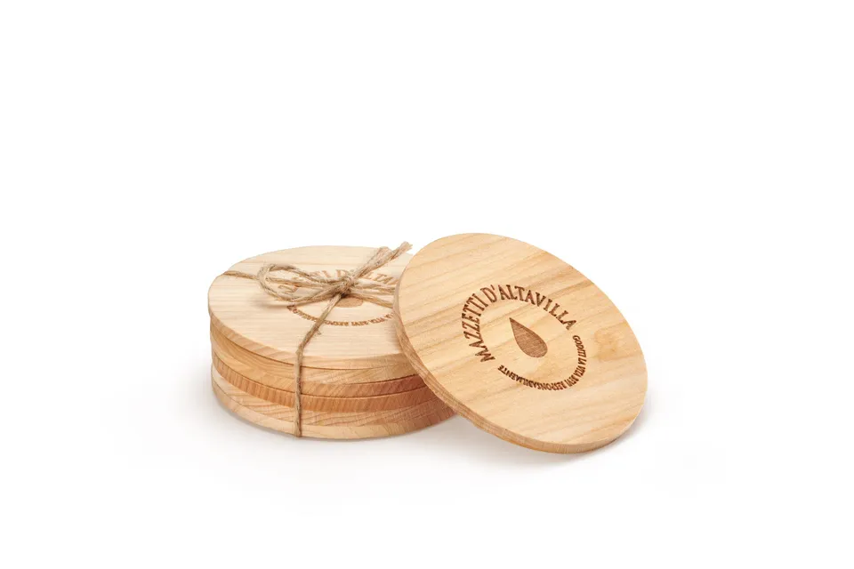 mazzetti-d-altavilla-set-6-sottobicchieri-in-legno-tasting-experience image 1