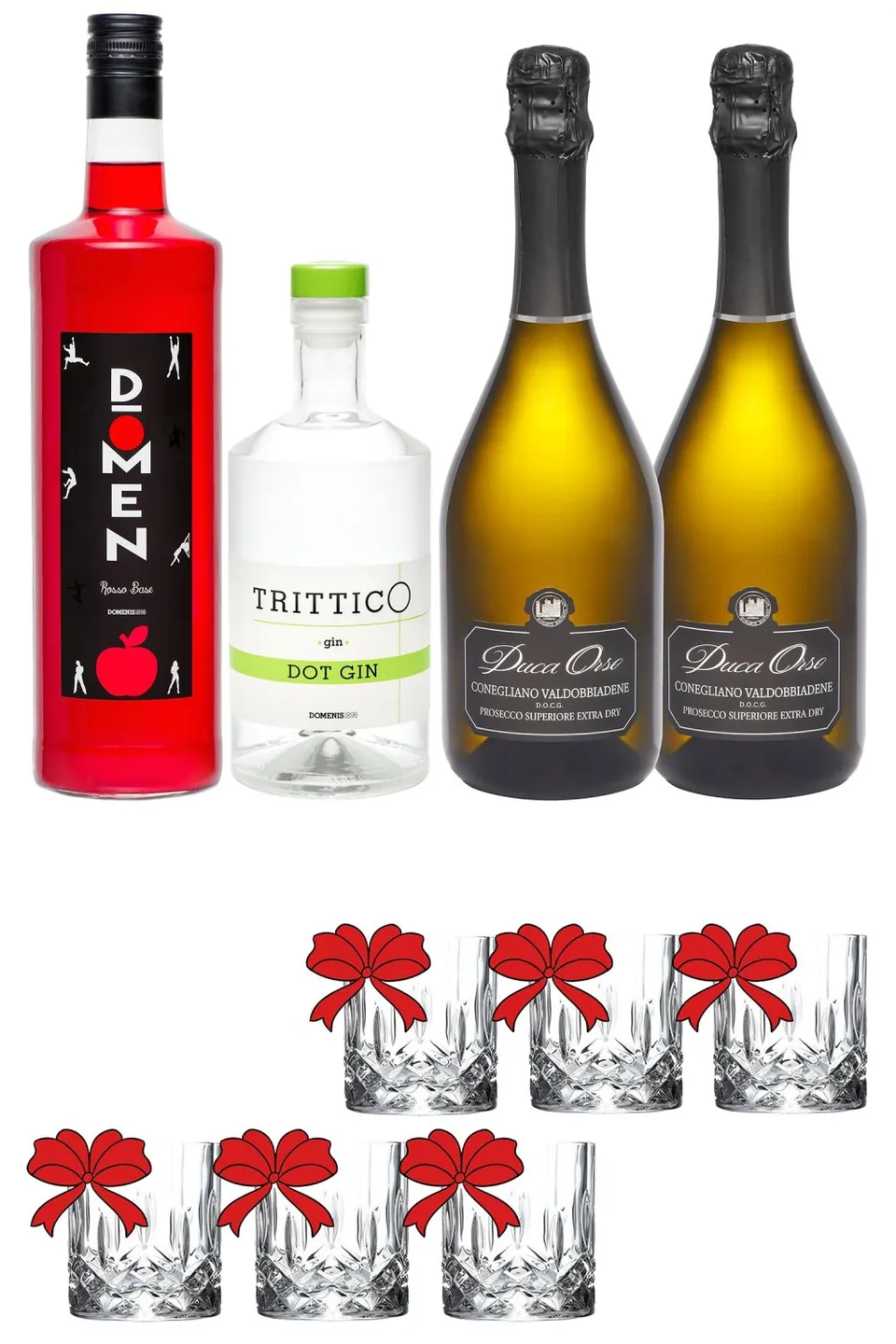 domenis1898-in-red-cofanetto-d-omen-trittico-gin-prosecco-docg image 1