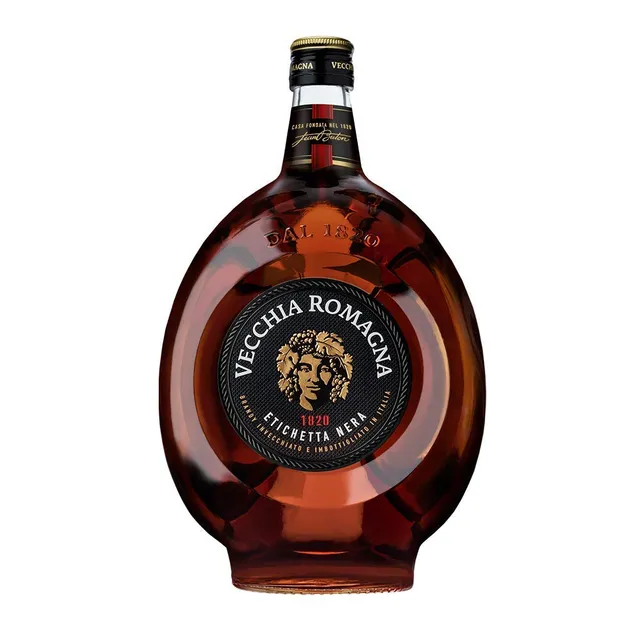 vecchia-romagna-etichetta-nera-brandy-italiano-38-magnum-1-5l image 1