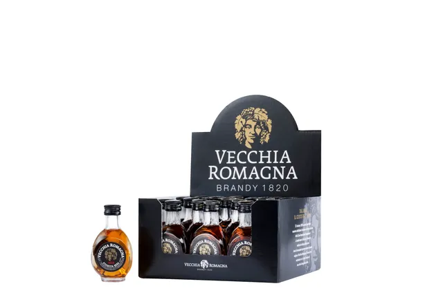 vecchia-romagna-etichetta-nera-brandy-confezione-20-mignon-5-cl-38 image 1