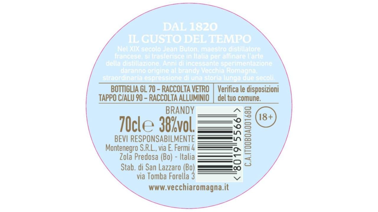 vecchia-romagna-etichetta-nera-brandy-italiano-70-cl-38-vol image 7