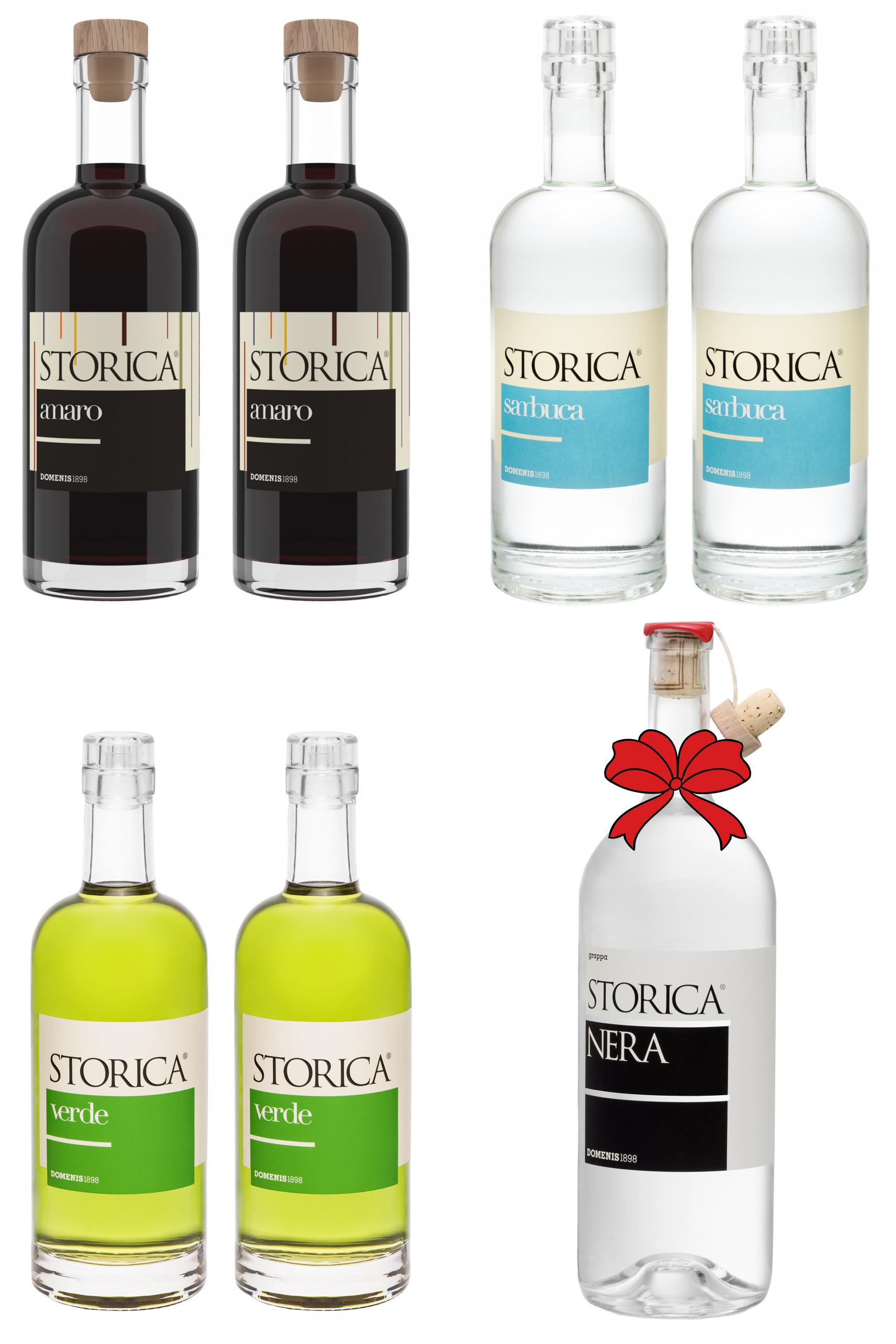 domenis1898-storica-members-pack-amaro-sambuca-verde-nera-magnum-in-omaggio image 1