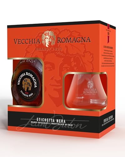 vecchia-romagna-etichetta-nera-brandy-70cl-special-pack-con-bicchiere image 7
