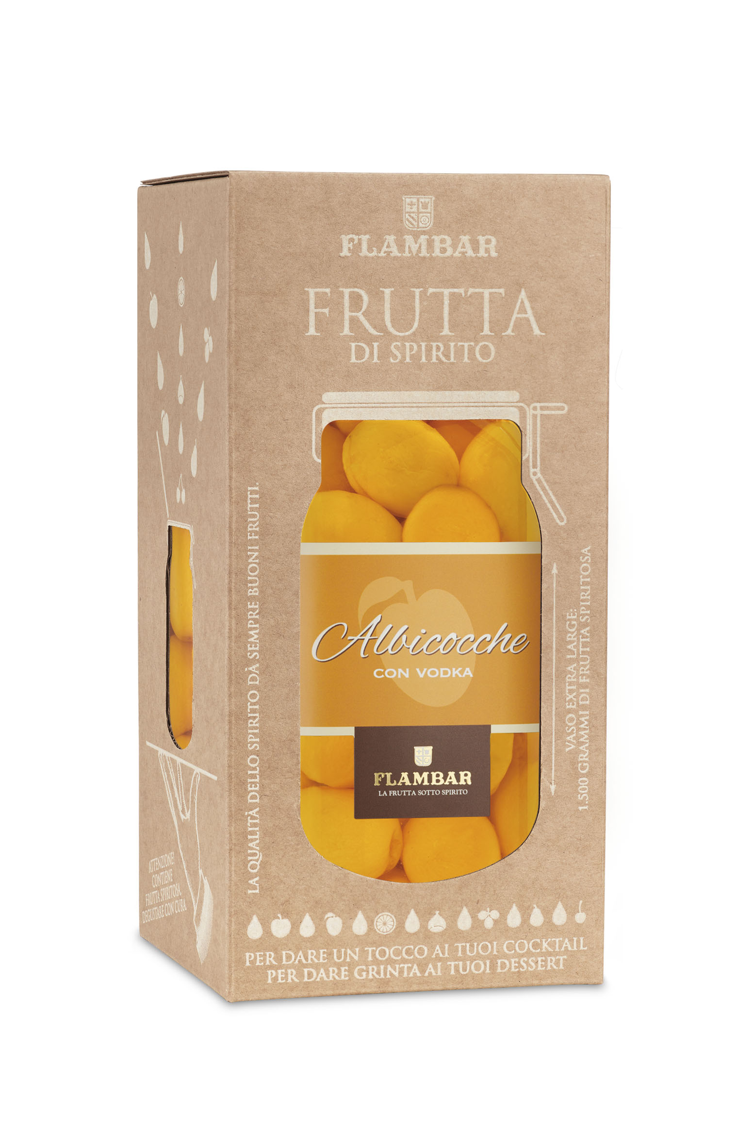 flambar-mescita-albicocche-con-vodka-frutta-al-liquore-da-pasticceria image 1