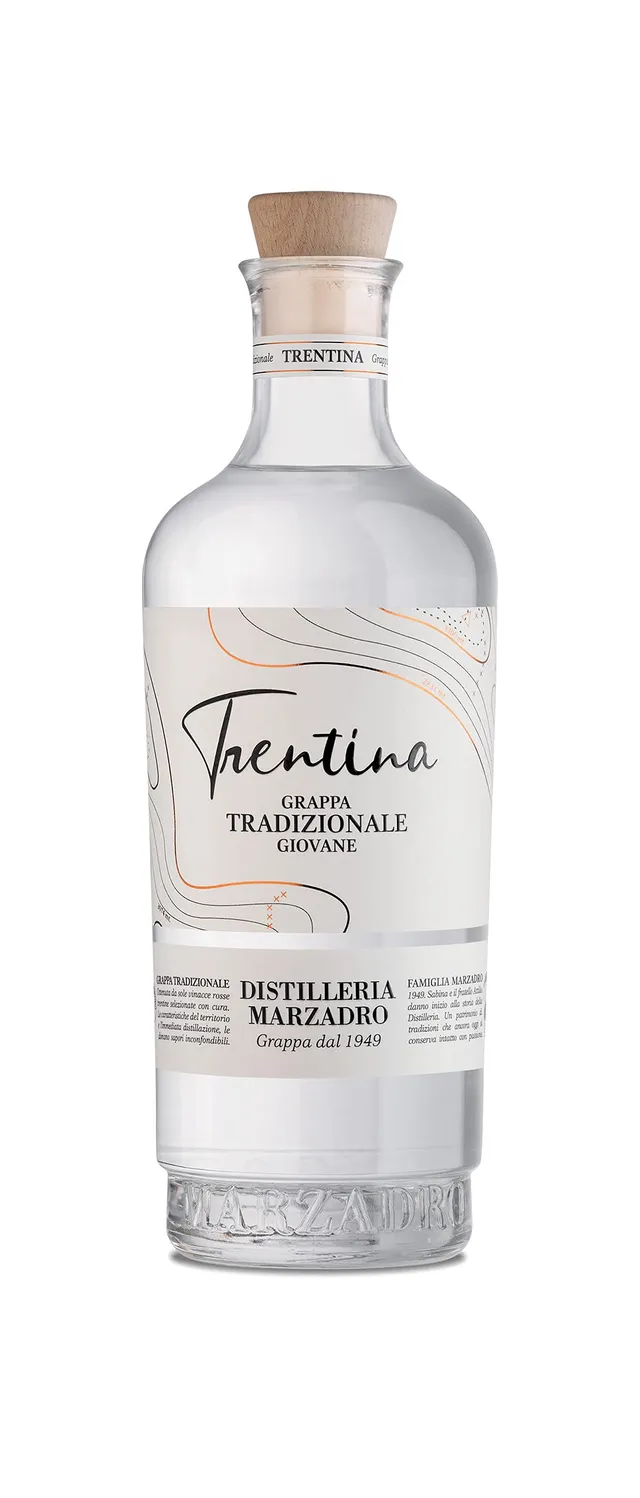 marzadro-grappa-giovane-la-trentina-tradizionale-700-ml image 1